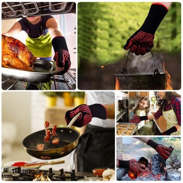 Anti-Heat Grillhandskar - Universal - Värmebeständig upp till 800°C