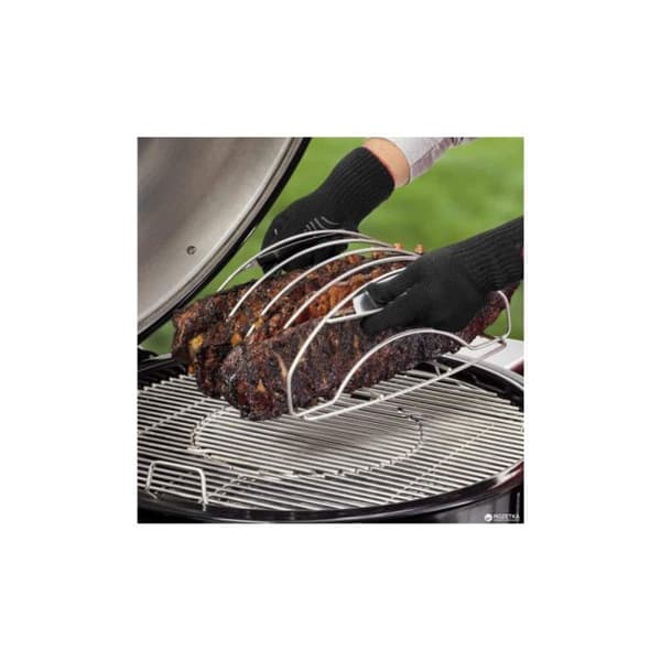 Speciella grillhandskar - WEBER - Premium - Storlek S/M - Kevlar och silikon - Halkfri