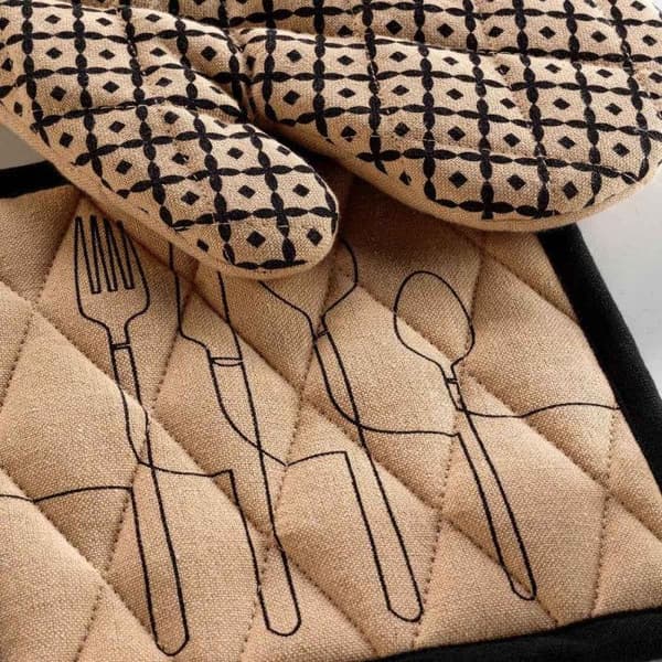 Gant & Manique Coton "Cuisiline" 28cm Beige