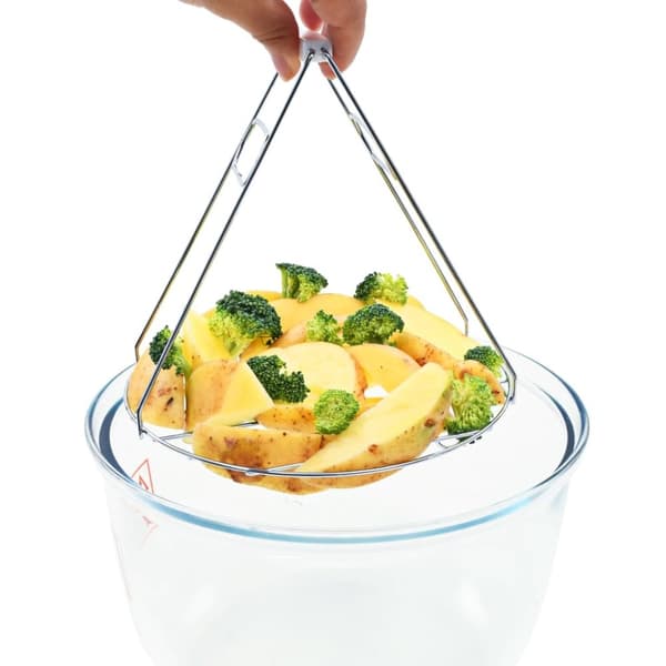 vidaXL halogen konvektionsovn med udbygningsring 800 W 10 l
