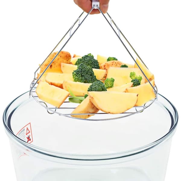 vidaXL halogen konvektionsovn med udbygningsring 1400 W 17 l