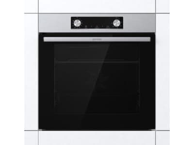 Gorenje Essential BO6735E02X - Ovn - innebygd - fordypning - bredde: 56 cm - dybde: 55 cm - høyde: 59 cm - med selvrens - Klasse A - rustfritt stål