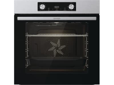 Gorenje Essential BO6735E02X - Ovn - innebygd - fordypning - bredde: 56 cm - dybde: 55 cm - høyde: 59 cm - med selvrens - Klasse A - rustfritt stål
