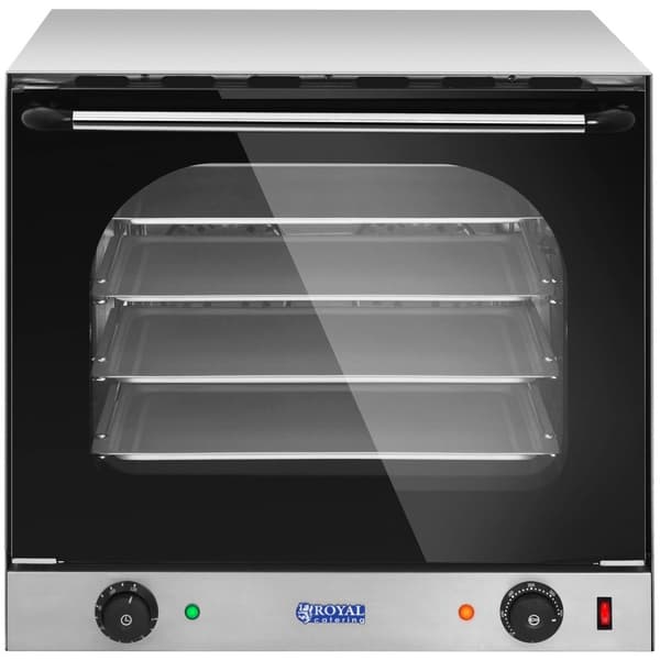 Royal Catering Varmluftsugn - timer - inkl. 4 plåtar
