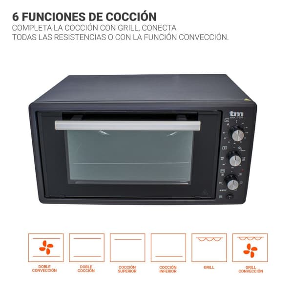 Varmluftsugn TM Electron 45 L 45 L 200ºC