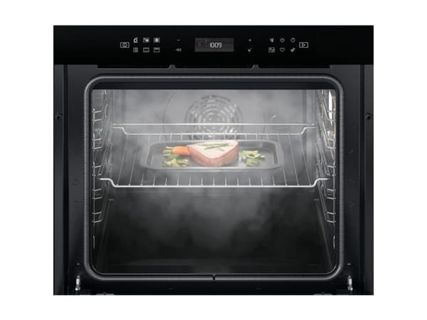Whirlpool W6 OS4 4S1 H2 BL, Medium, Elektrisk ovn, 73 l, 73 l, Hydrolytisk, Innebygget