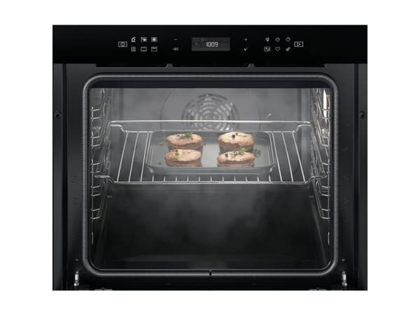 Whirlpool W6 OS4 4S1 H2 BL, Medium, Elektrisk ovn, 73 l, 73 l, Hydrolytisk, Innebygget