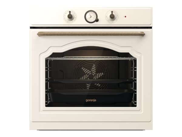 Gorenje Classico BOS67371CLI - Ugn - med ångfunktion - inbyggd - nisch - bredd: 56 cm - djup: 55 cm - höjd: 59 cm - med självrengöring - Klass A - be