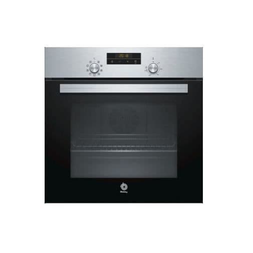 Balay 3HB2031X0, Medium, 66 L, 66 L, 1 Hylla, Svart, Rostfritt stål, Roterande