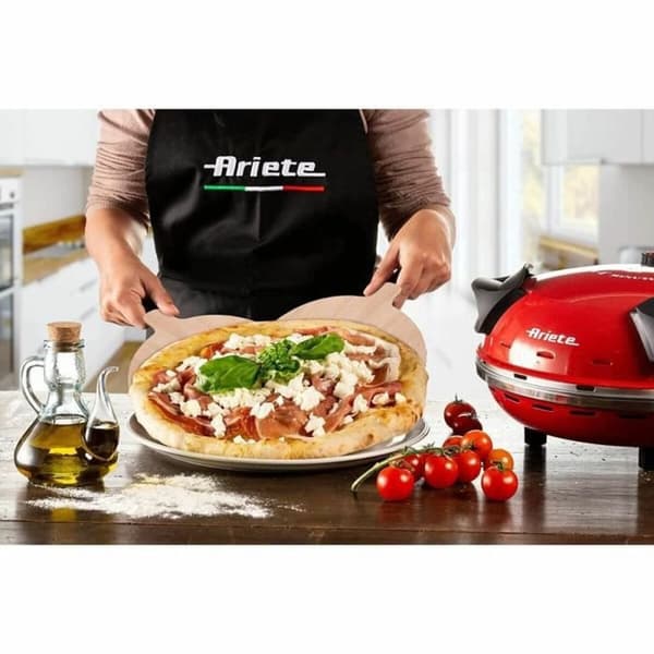 Elektrisk Miniovn Ariete Pizzaovn Da Gennaro 1200 W - Kompakt og kraftfuld pizzaovn til hjemmebrug.