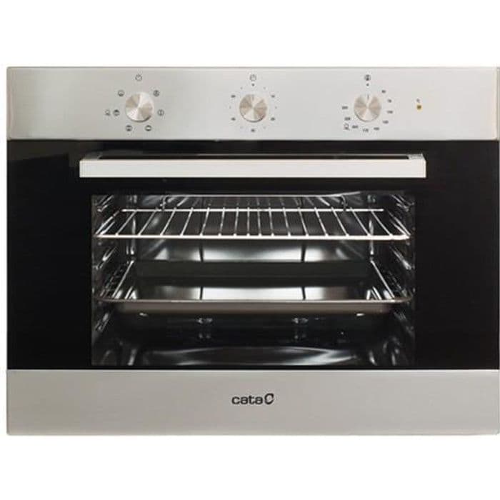 Grillugn med 6 funktioner och avtagbar plåt - Inbyggnadsugn 59,5 x 45,6 x 53,1 cm