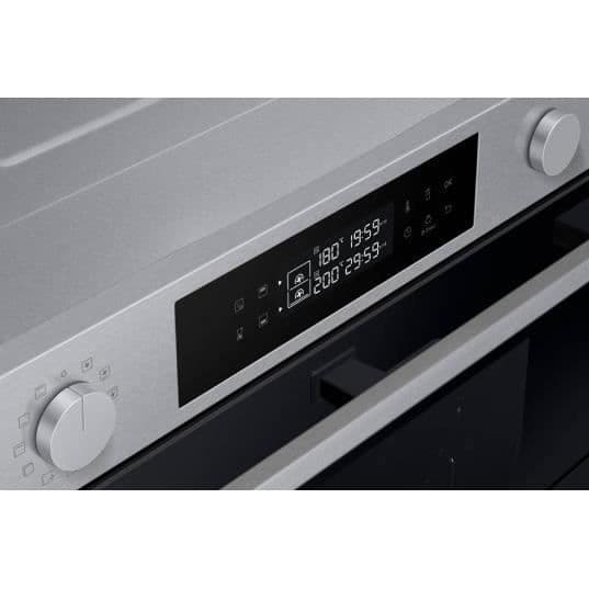 SAMSUNG Inbyggd pyrolysugn NV7B45305AS dual cook flex, 76 liter, wifi