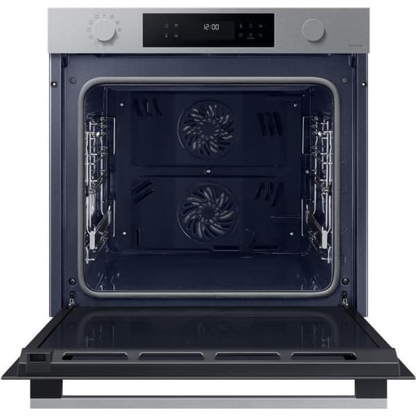 SAMSUNG DUAL COOK Inbyggd pyrolysugn Svart - 76L - LED - Wi-Fi ansluten - L59,5 x H59,6 x D57 cm