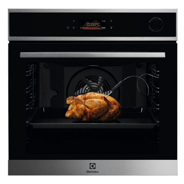 ELECTROLUX EOC8P29X inbyggnadsugn - Root &gt; Hem &gt; Stora hushållsapparater &gt; Matlagning &gt; Pyroliserade inbyggnadsugnar Svart, Rostfritt stål