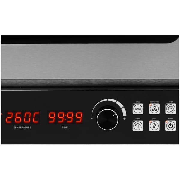 Royal Catering Konvektionsugn - 2800 W - Timer - 3 funktioner - 4 brickor