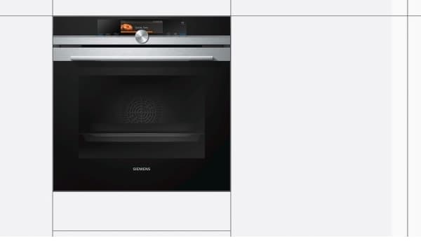 Siemens HS658GXS1 ovn 71 L A+ Sort, Rustfrit stål