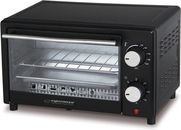 Esperanza EKO004 leivänpaahdin 10 L 900 W Black Grill