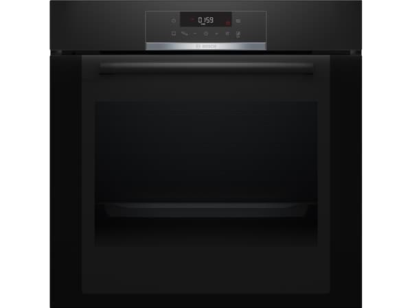 Bosch Serie 4 HBA372BB0, Medium, Elektrisk ovn, 71 l, 3600 W, 71 l, Vifteassistert