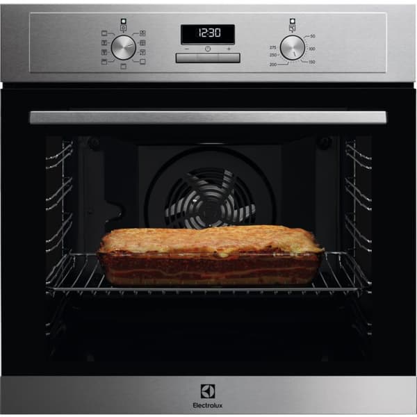 Oven ELECTROLUX EOF 3H40X Svart, Rostfritt stål