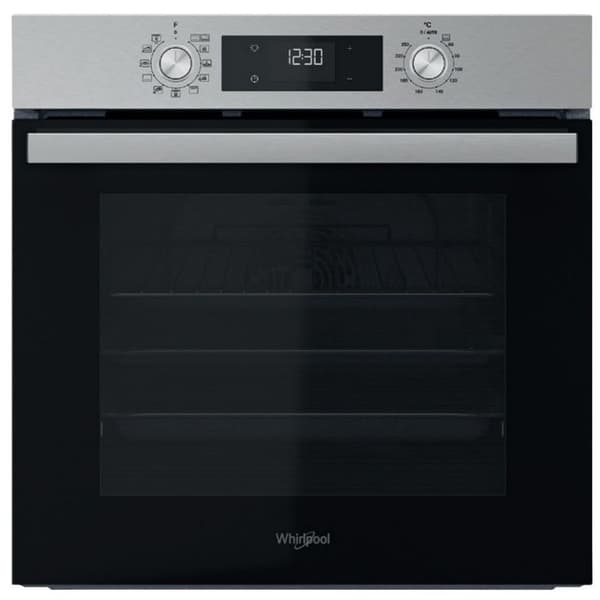 Whirlpool Inbyggd multifunktionsugn 71l 60cm rostfri katalys - OMR58CU1SX Rostfritt stål