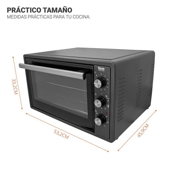Tm Electron Konvektionsgrillovn Tmpho037 37l 1650w Søvfarvet