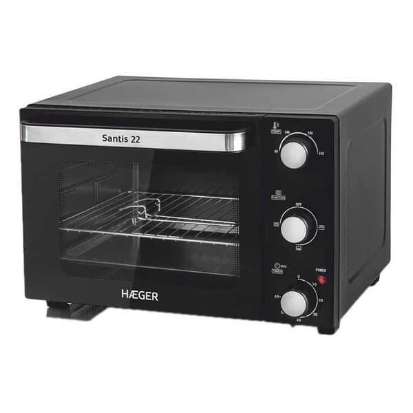 Haeger Pöytäuuni Santis 22 1300w Musta One Size / EU Plug