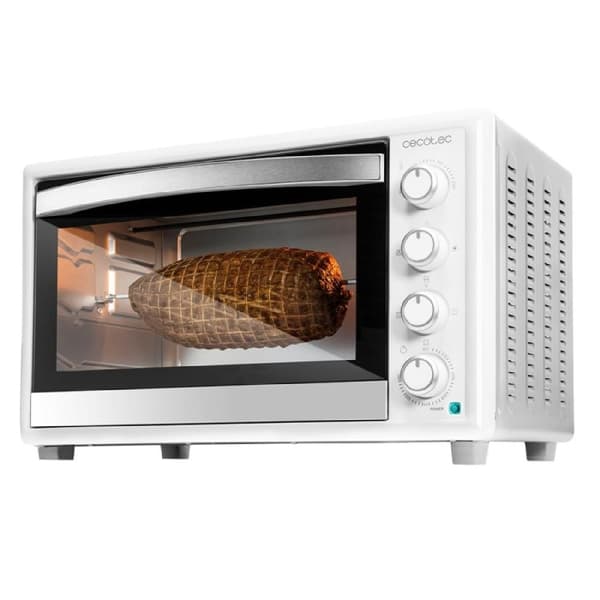 Cecotec Convection oven with self-rotating rotisserie, 46-litre capacity and 12 cooking possibilities. Vit