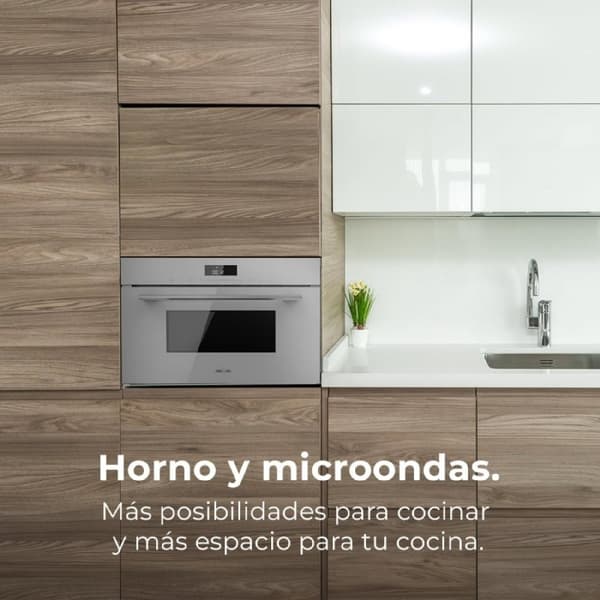 Cecotec Line built-in microwave oven with 72 l capacity, 13 functions with Pizza Master, defrost, electronic timer, 2880 W.