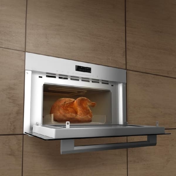 Cecotec Glass Black built-in microwave oven with 34 l capacity, microwave function, grill mode, defrost, auto menu, speed cooking and electronic time