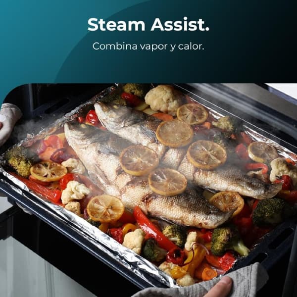 Cecotec Matt multifunction built-in oven with 72 l capacity, 7 functions, grill, defrost, steam assist, 2800 W.