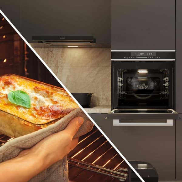 Cecotec Line built-in microwave oven with 34 l capacity, microwave function, covection, grill mode, defrost, auto menu, speed cooking and electronic