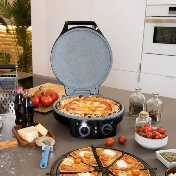 Cecotec Electric oven grill for pizzas, with timer.