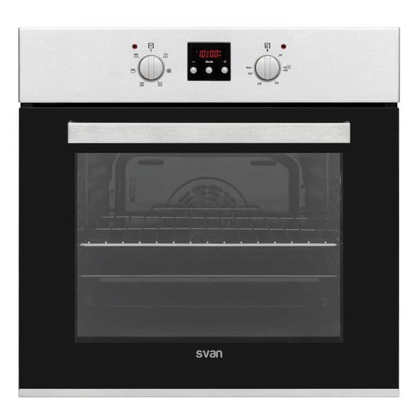 Svan Uuni Shm6700dx  60 cm musta, Ruostumaton teräs