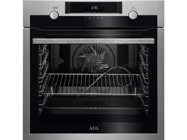 AEG BPE558370M - Ovn - med dampfunksjon - innebygd - Wi-Fi - fordypning - bredde: 56 cm - dybde: 55 cm - høyde: 59 cm - med selvrens - Klasse A+ - ru