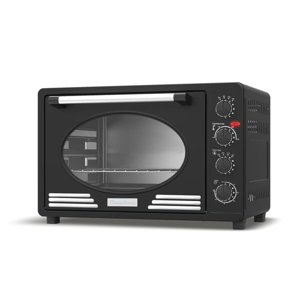 TurboTronic EV45R Retro Elektrisk ugn - 45 litres - Svart