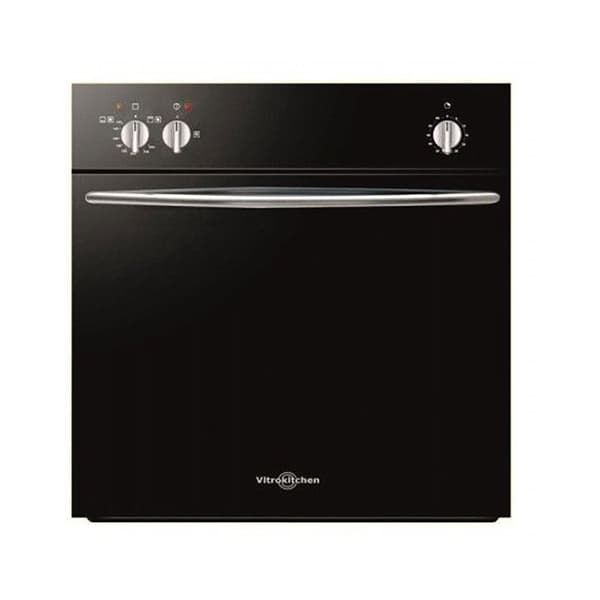 Vitrokitchen Hg6nn Multifunktions Ovn 50l Sort 60 cm / EU Plug Sort