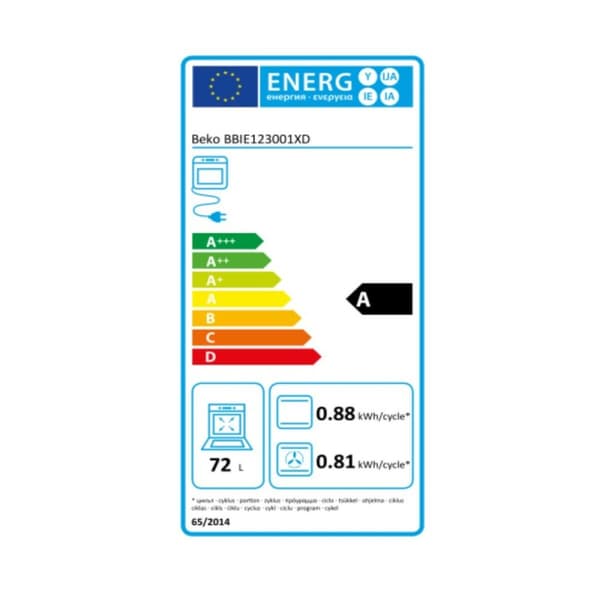 Stekeovn med koketopp BEKO BBIE123001XD 2400W A