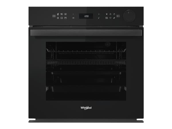 Whirlpool Absolute AKZ9S 8270 FB - Ovn - med dampfunksjon - innebygd - fordypning - bredde: 56 cm - dybde: 55 cm - høyde: 58.3 cm - med selvrens - Kl Sort