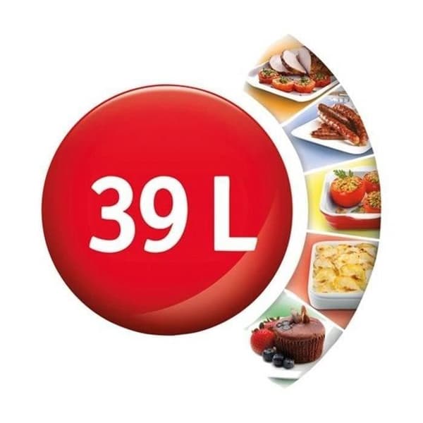 MOULINEX Optimo - Ugn Horno 39 liter - Svart