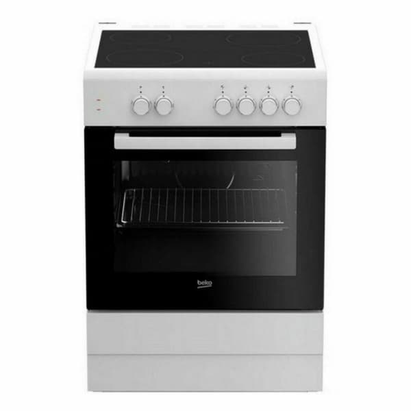 Enhed bestående af ovn og glaskeramik BEKO FSS67000GW 71 L 60 cm Hvid Hvid