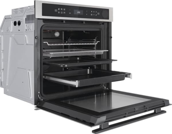 Whirlpool ovn | AKZ9S 8271 IX | 73 L | Elektrisk | Hydrolytisk/pyrolyse | Elektronisk | Steam funksjon | Høyde 59,5 cm | Bredde 59,5 cm | Svart