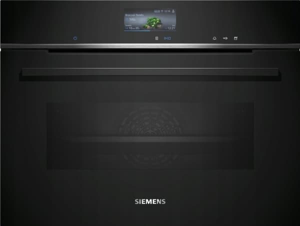 Siemens iQ700 CS736G1B1, Keskikokoinen, Sähköuuni, 47 L, 3300 W, 30 - 250 °C, Kiinteä