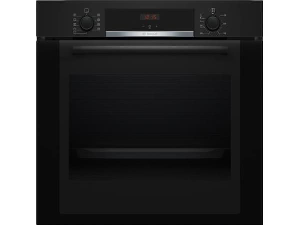 Bosch Serie 4 HBA334EB3, Medium, Elektrisk ovn, 71 l, 3400 W, 71 l, Vifteaktivert