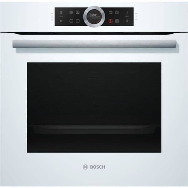 HBG634BW1 BOSCH Multifunktionell ugn 13 tillagningslägen - ecoclean - halogenbelysning Vit A+