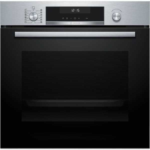 Pyrolyyttinen uuni BOSCH HBG578ES7 3600 W 71 L musta, Ruostumaton teräs