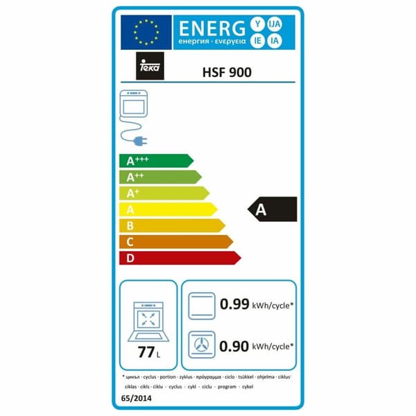 Multiformåls-ovn Teka 41592220 Inox HydroClean A