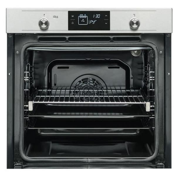 Inbyggd elektrisk ugn - SHARP - K71V28IM2 - Pyrolys - Fläktvärme - Kalldörr