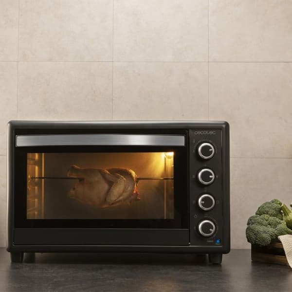 Cecotec Mini-ugn Mini four Bake&Toast 6090 Svart Gyro
