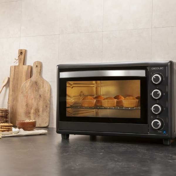 Cecotec Mini-ugn Mini four Bake&Toast 6090 Svart Gyro