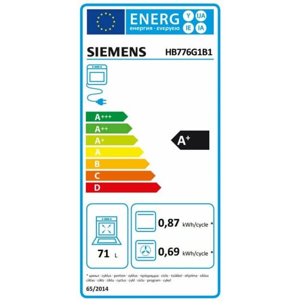 Stekeovn Siemens AG HB776G1B1